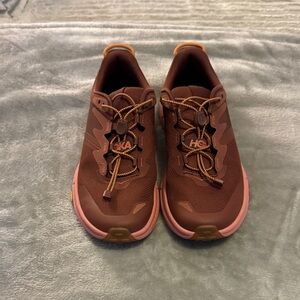 Hoka Transport Shoes Brown and Pink Running Shoes Women’s 7.5